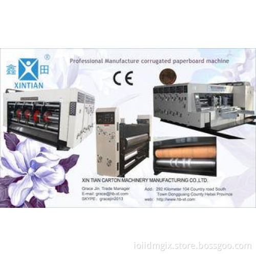 High-precision Carton Machinery High-speed Auto Printing Sl